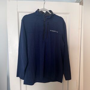 Vineyard Vines Pullover Mens Large Blue 1/4 Zip